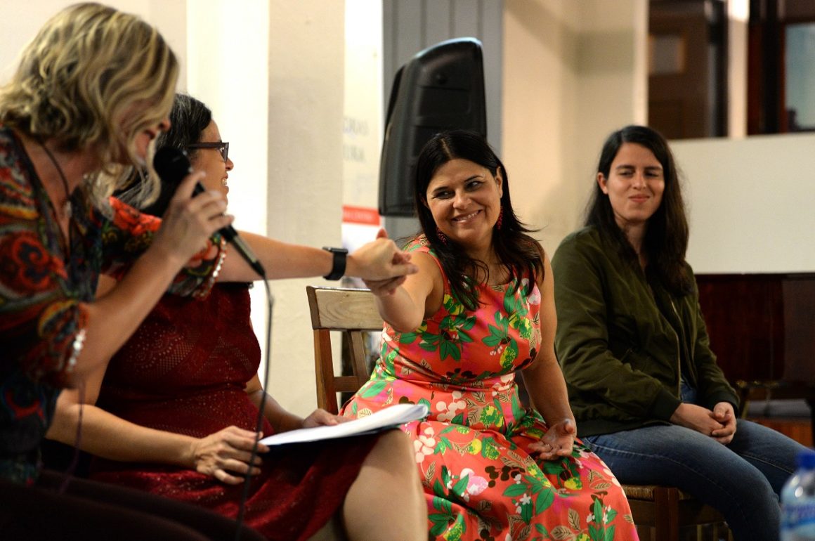 Brenda Hopkins, Mareia Quintero, Ana María Hernández, Adriana Santoni