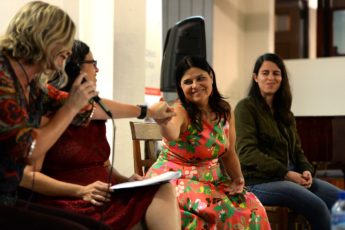Brenda Hopkins, Mareia Quintero, Ana María Hernández, Adriana Santoni