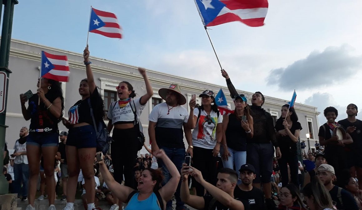 Marcha por la renuncia de Ricardo Rosselló, San Juan, Puerto Rico, Ana María Abruña Reyes