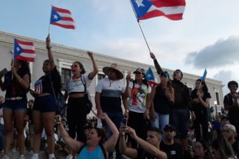 Marcha por la renuncia de Ricardo Rosselló, San Juan, Puerto Rico, Ana María Abruña Reyes