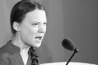 Greta Thunberg en discurso ante las Naciones Unidas en Nueva York