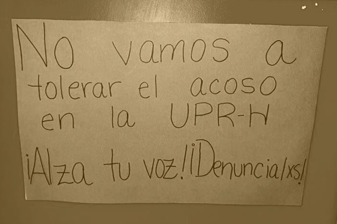 Hostigamiento sexual en la UPR de Humacao