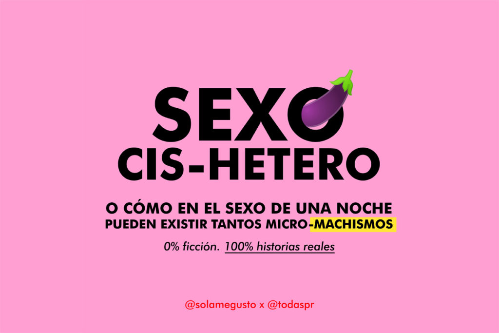 Micromachismos en el sexo cis-hetero