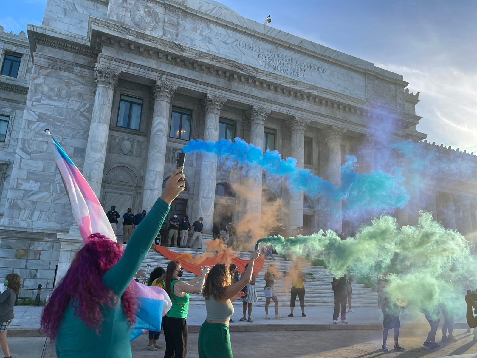 Manifestación en defensa del derecho al aborto 2 11 de enero de 2021