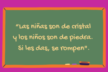 Estereotipos de género que se reproducen en las escuelas.