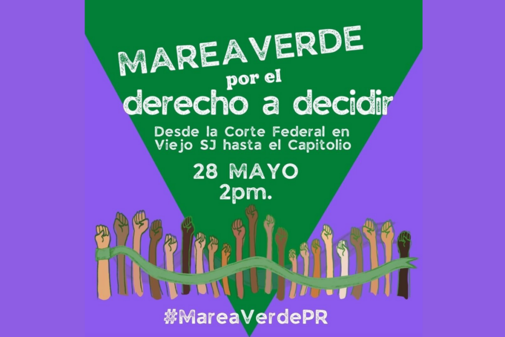 Marea verde por el derecho a decidir