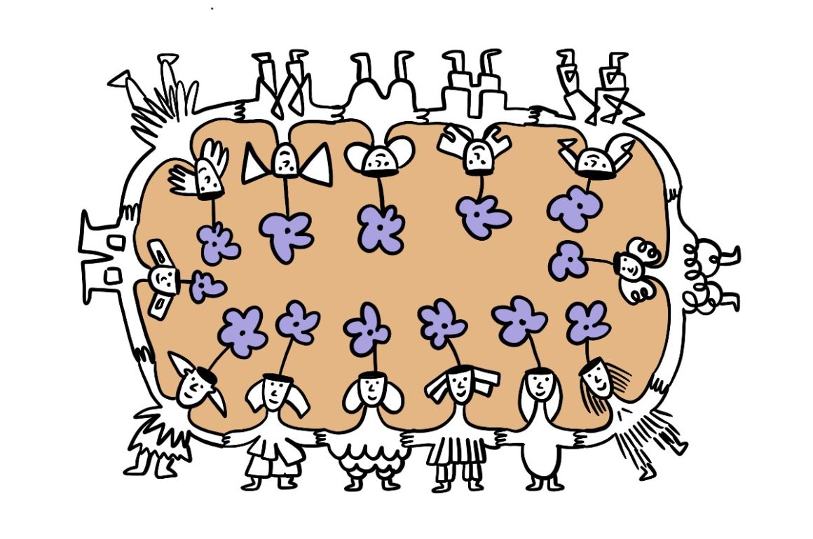 Autocuidado - Arte por Jimena Lloreda