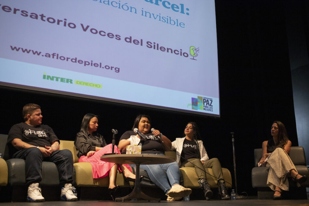 Conversatorio A Flor de Piel Las mujeres y la cárcel